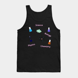 Science Sticker Pack Tank Top